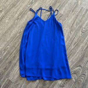 Blue dress